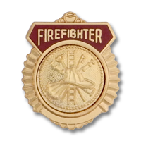 Firefighter Shield emblem 4752