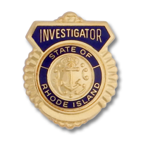 Investigator Shield emblem 4754