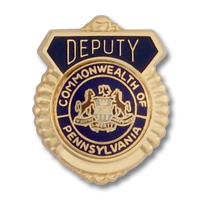 Deputy Shield emblem 4755