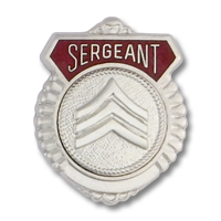 Sergeant Shield emblem 4756