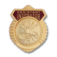 Assistant Inspector Shield emblem 4758