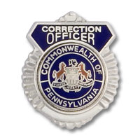 Correction Officer Shield emblem 4936