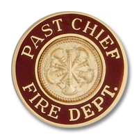 Past Chief Fire Dept. collar insignia 5039