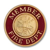 Member Fire Dept. collar insignia 5060