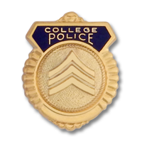 College Police Shield emblem 5144