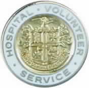 Hospital Volunteer Service Emblem Style 5211