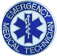Enameled Star of Life Emblem 13/16" styles