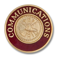 Communications collar insignia 5289