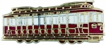 Street / Trolley Car Emblem Style 5309