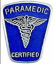 Certified Paramedic Emblem Style 5343