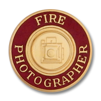 Fire Photographer collar insignia 5582
