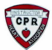 Heart Association CPR Instructor Emblem Style 5891