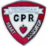 Heart Association CPR Technician Emblem Style 5891