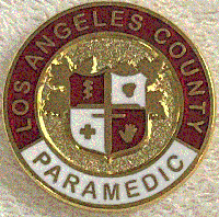 Los Angeles County Paramedic E51 insignia 13023