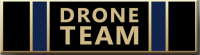 DRONE TEAM Five Section Recognition Bar