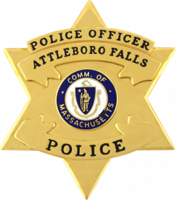 Six Point Star Badge with applied panels above and below the seal.