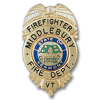 Eagle Topped Badge Style B-101