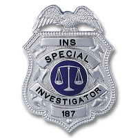 Shield Badge with Eagle Style B-203