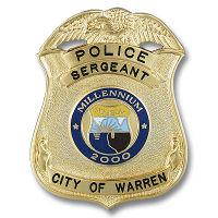 Shield Badge with EagleB-2513