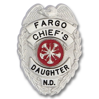 Shield Badge with Eagle B2917