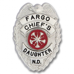 Shield Badge with Eagle B2917