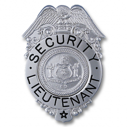 Eagle Topped Badge Style B-312