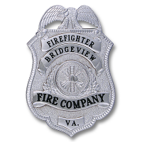 Eagle Shield Badge w/ Applied Panels B-7411AB