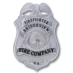 Eagle Shield Badge w/ Applied Panels B-7411AB