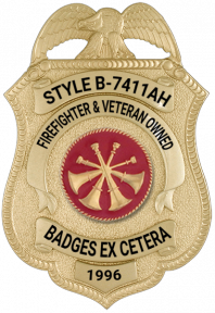 Shield Badge with Eagle Style B-7411AH