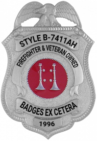Shield Badge with Eagle Style B-7411AH