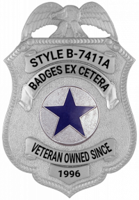 Eagle Shield Badge w/ Applied Panels B-7411A