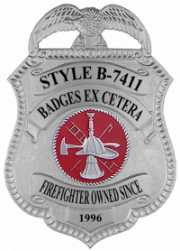 Shield Badge with Eagle Style B-7411