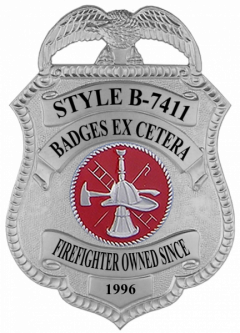 Shield Badge with Eagle Style B-7411