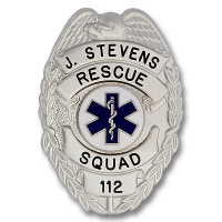 Quick Ship Eagle Topped Badge QS-B9517