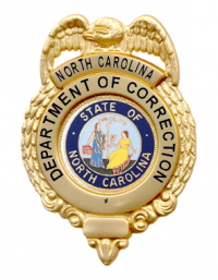 North Carolina Department of Correction Badge