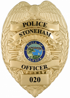 Applied Panel Eagle Topped Badge B7316A