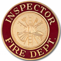 Inspector Fire Dept 1-1/2" - BA3601