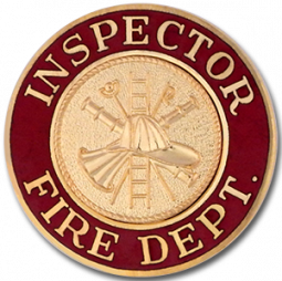 Inspector Fire Dept 1-1/2" - BA3601
