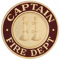 Captain Fire Dept 1-1/2" - BA4407