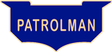 Reversed Enamel Panel PATROLMAN