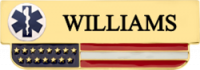 USA Flag Nameplates C651S