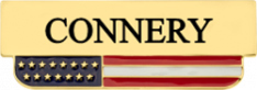 USA Flag Nameplates C651