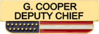 USA Flag Nameplates C651_2