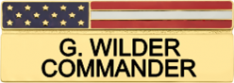 USA Flag Nameplates C652_2