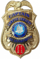 CCFD Captain badge