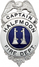 Eagle Topped badge E111