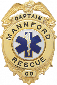 Eagle Topped Badge E203