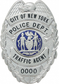 Eagle Topped Badge E435