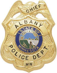 Eagle Topped Shield Badge F118