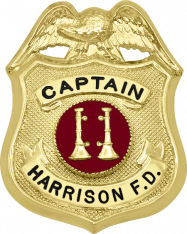 Eagle Topped Badge F131